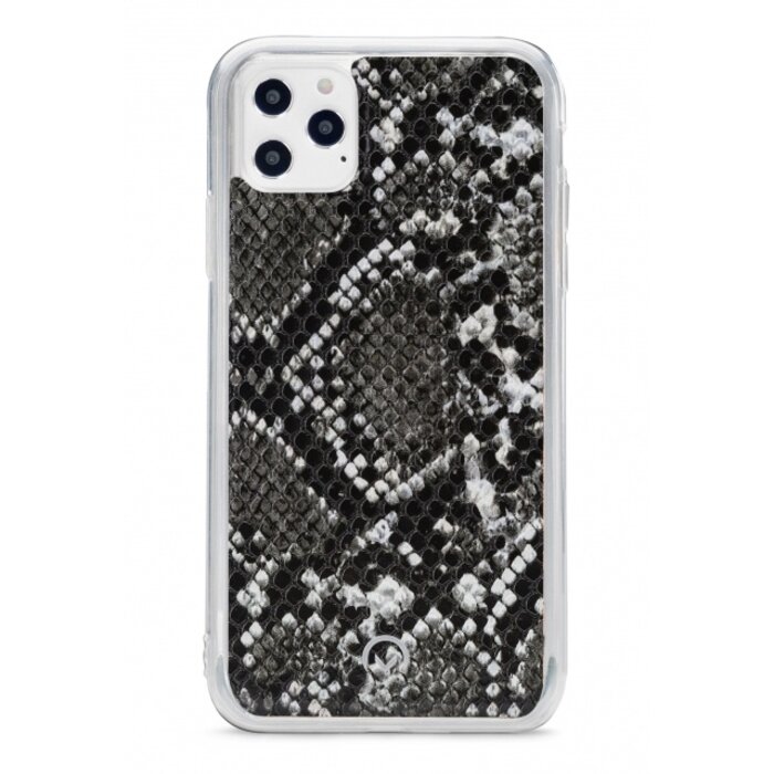 Mobilize Mobilize 2in1 Magnet Zipper Case Apple iPhone 12 Pro Max Black/Snake