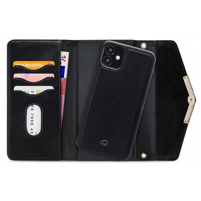 Mobilize Mobilize 2in1 Gelly Velvet Clutch for Apple iPhone 12 Mini Deep Black