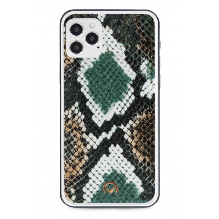 Mobilize Mobilize 2in1 Gelly Velvet Clutch for Apple iPhone 12/12 Pro Green Snake