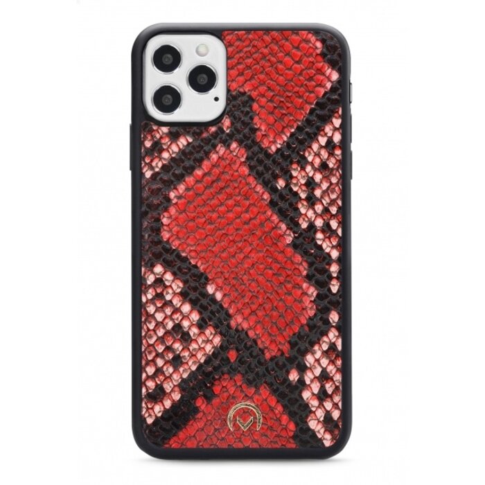 Mobilize Mobilize 2in1 Gelly Velvet Clutch for Apple iPhone 12/12 Pro Red Snake