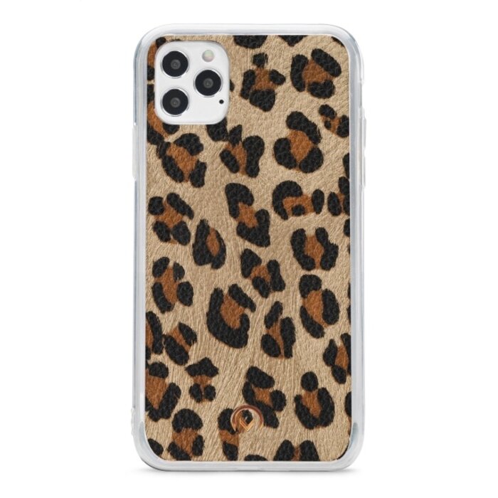 Mobilize Mobilize 2in1 Gelly Clutch Apple iPhone 12 / 12 Pro - Green Leopard