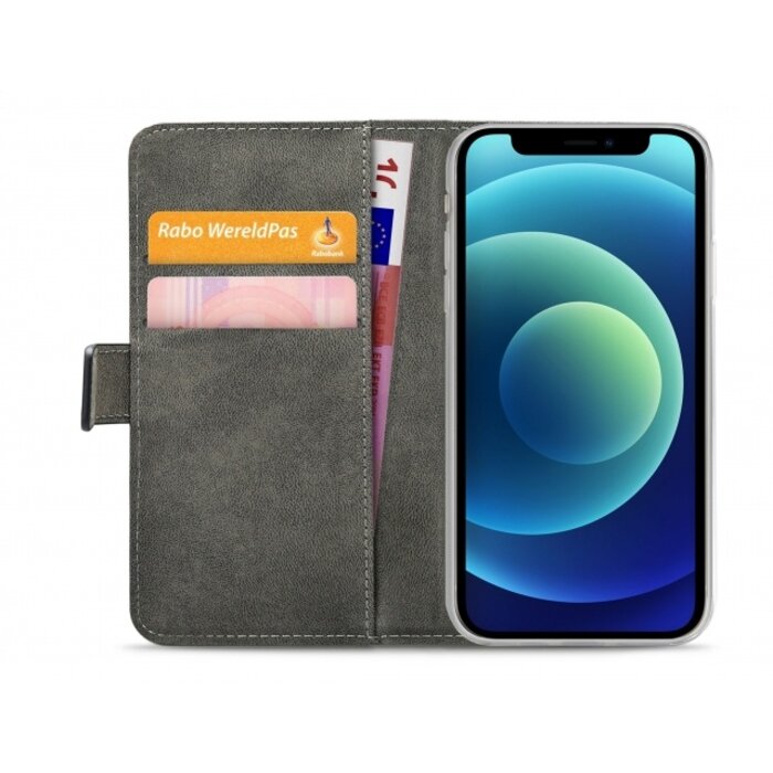 Mobilize Mobilize Classic Gelly Wallet Book Case Apple iPhone 12 Mini Black