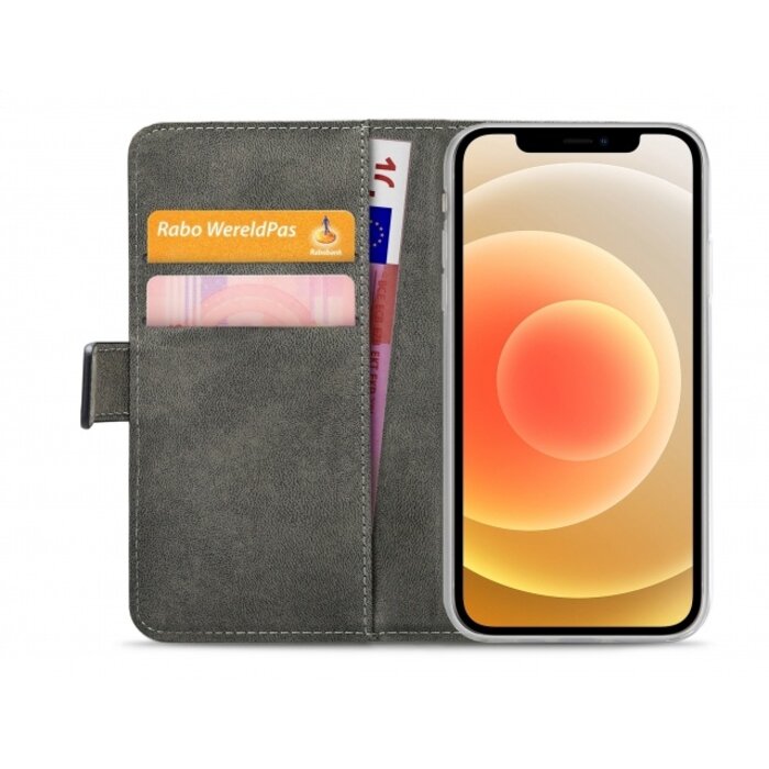 Mobilize Mobilize Classic Gelly Wallet Book Case Apple iPhone 12/12 Pro Black