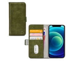 Mobilize Mobilize Elite Gelly Wallet Book Case voor Apple iPhone 12 Mini - Groen