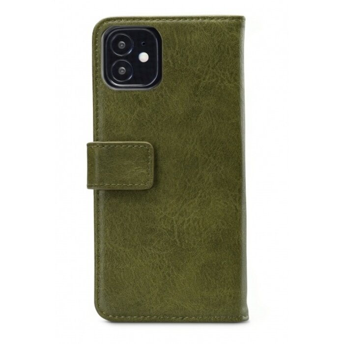 Mobilize Mobilize Elite Gelly Wallet Book Case voor Apple iPhone 12 Mini - Groen