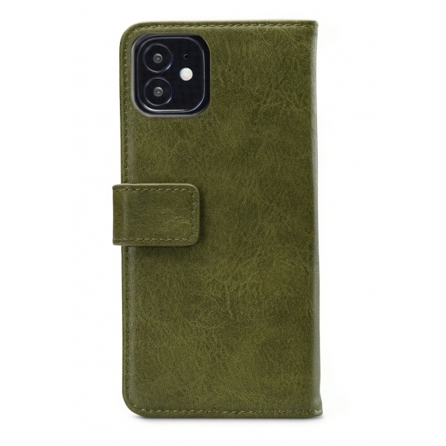 Mobilize Mobilize Elite Gelly Wallet Book Case voor Apple iPhone 12 Mini - Groen