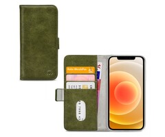 Mobilize Mobilize Elite Gelly Wallet Book Case Apple iPhone 12 / 12 Pro - Groen