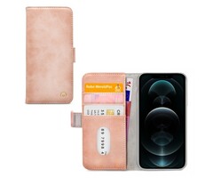 Mobilize Mobilize Elite Gelly Wallet Book Case Apple iPhone 12 Pro Max Soft Pink