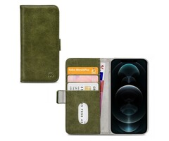 Mobilize Mobilize Elite Gelly Wallet Book Case Apple iPhone 12 Pro Max - Groen