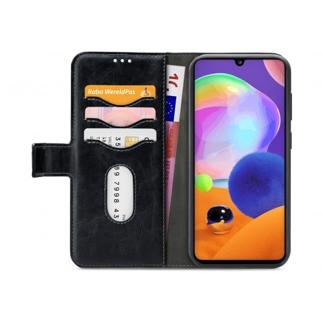 Mobilize Mobilize 2in1 Gelly Wallet Case voor Samsung Galaxy A31 - Zwart