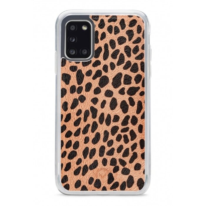 Mobilize Mobilize 2in1 Gelly Zipper Case Samsung Galaxy A31 - Olive/Leopard