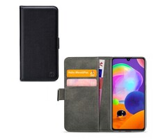 Mobilize Mobilize Classic Gelly Wallet Book Case voor Samsung Galaxy A31 - Zwart
