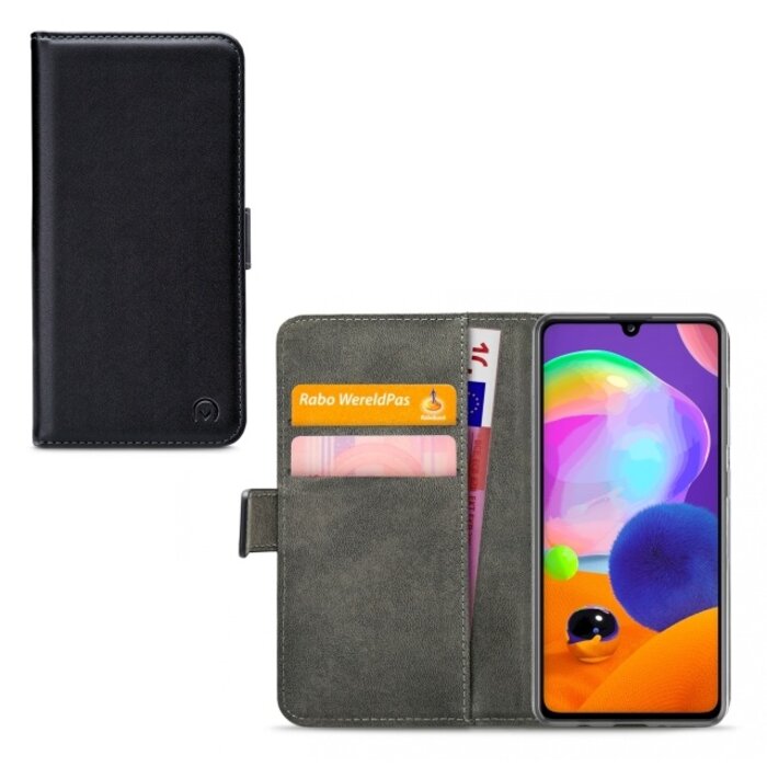 Mobilize Mobilize Classic Gelly Wallet Book Case voor Samsung Galaxy A31 - Zwart