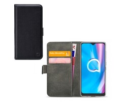 Mobilize Mobilize Classic Gelly Wallet Book Case - Alcatel 1SE (2020) - Zwart