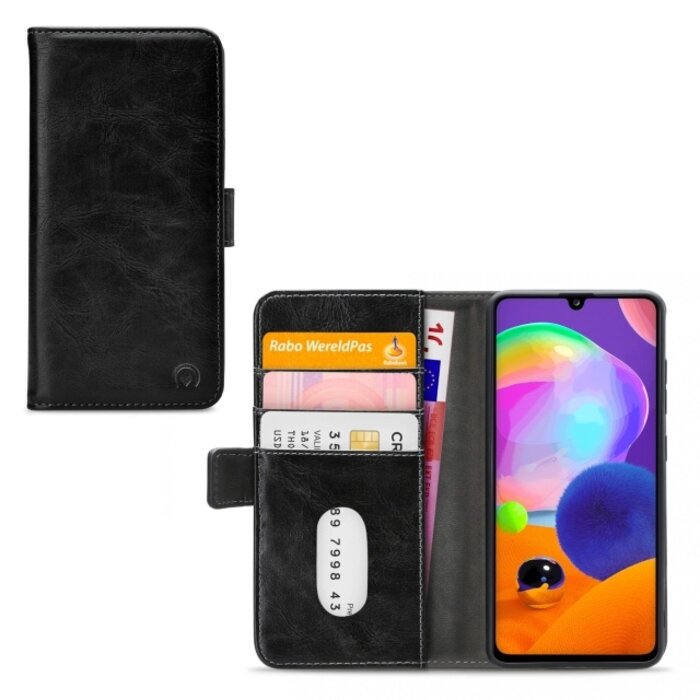 Mobilize Mobilize Elite Gelly Wallet Book Case Samsung Galaxy A31 - Zwart