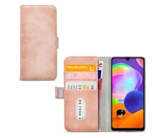 Mobilize Mobilize Elite Gelly Wallet Book Case Samsung Galaxy A31 Soft Pink