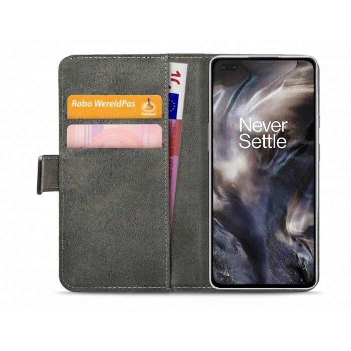 Mobilize Mobilize Classic Gelly Wallet Book Case OnePlus Nord 5G Zwart