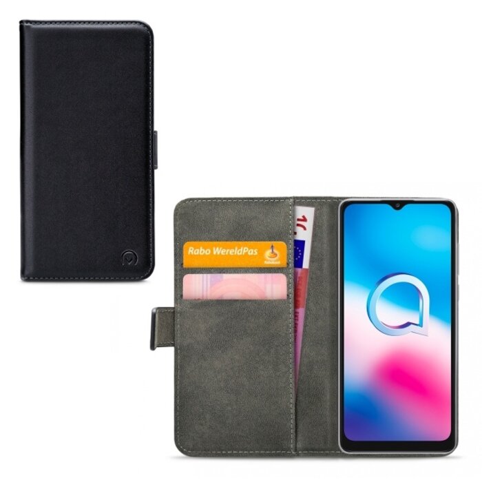 Mobilize Mobilize Classic Gelly Wallet Book Case Alcatel 3X (2020) Black
