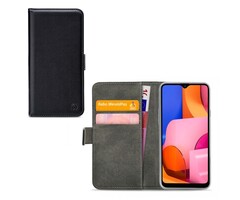 Mobilize Mobilize Classic Gelly Wallet Book Case Samsung Galaxy A20s - Zwart