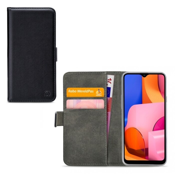 Mobilize Mobilize Classic Gelly Wallet Book Case Samsung Galaxy A20s - Zwart