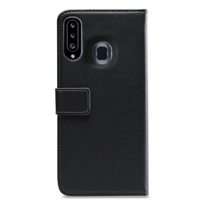 Mobilize Mobilize Classic Gelly Wallet Book Case Samsung Galaxy A20s - Zwart