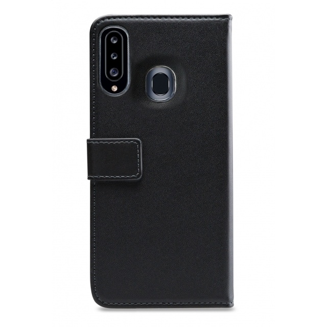 Mobilize Mobilize Classic Gelly Wallet Book Case Samsung Galaxy A20s - Zwart