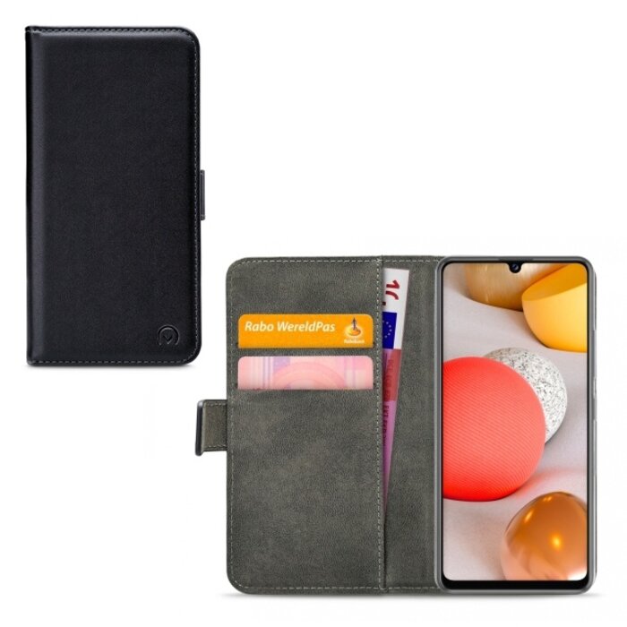 Mobilize Mobilize Classic Gelly Wallet Book Case Samsung Galaxy A42 / A42 5G Zwart