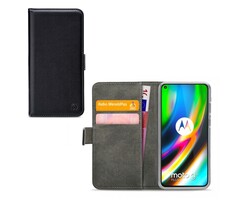 Mobilize Mobilize Classic Gelly Wallet Book Case Motorola Moto G9 Plus Black