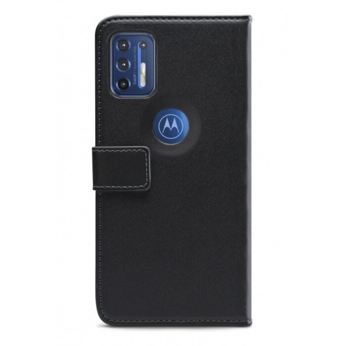 Mobilize Mobilize Classic Gelly Wallet Book Case Motorola Moto G9 Plus Black