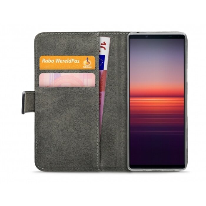 Mobilize Mobilize Classic Gelly Wallet Book Case Sony Xperia 5 II Black
