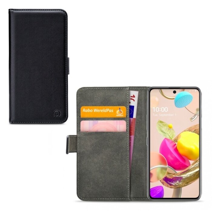 Mobilize Mobilize Classic Gelly Wallet Book Case LG K42 Black