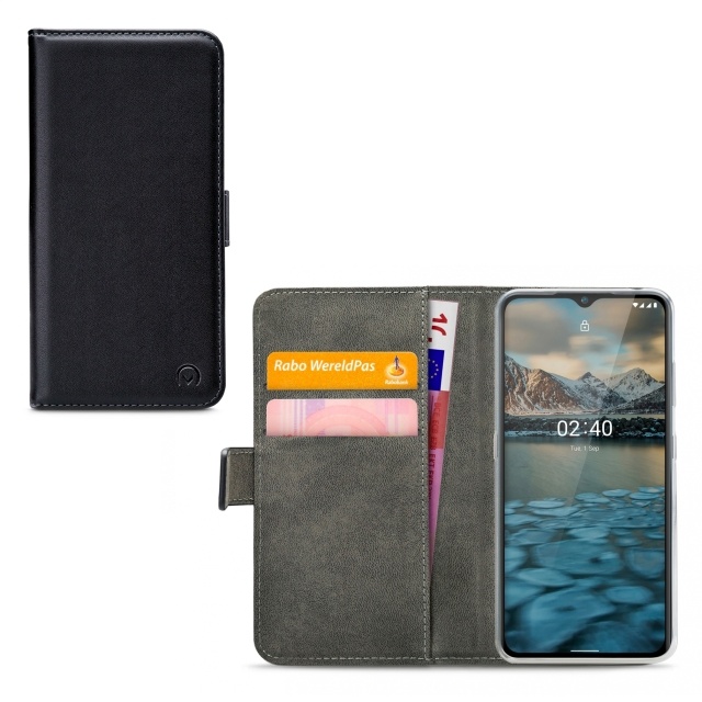 Mobilize Mobilize Classic Gelly Wallet Book Case voor Nokia 2.4 - Zwart