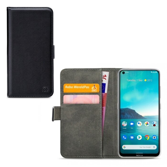 Mobilize Mobilize Classic Gelly Wallet Book Case Nokia 3.4 Black