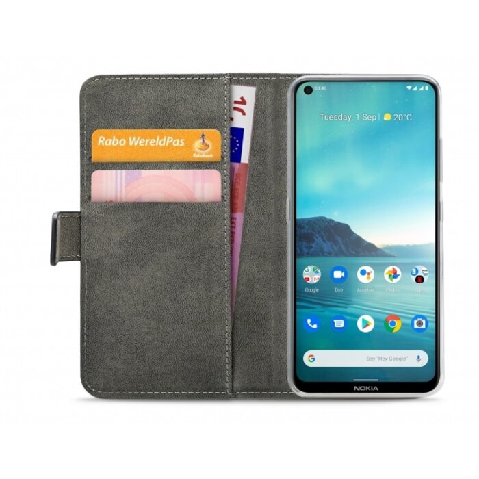 Mobilize Mobilize Classic Gelly Wallet Book Case Nokia 3.4 Black