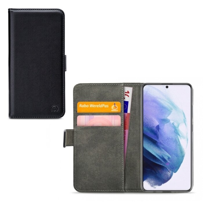 Mobilize Mobilize Classic Gelly Wallet Book Case Samsung Galaxy S21 5G Zwart