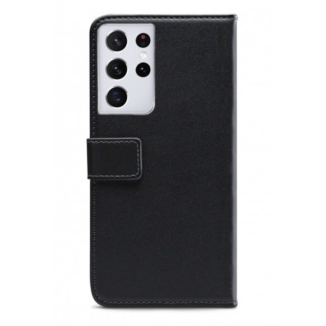 Mobilize Mobilize Classic Gelly Wallet Book Case Samsung Galaxy S21 Ultra 5G - Zwart