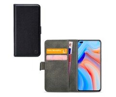 Mobilize Mobilize Classic Gelly Wallet Book Case OPPO Reno4 5G - Zwart