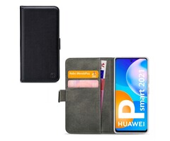 Mobilize Mobilize Classic Gelly Wallet Book Case Huawei P Smart (2021) - Zwart