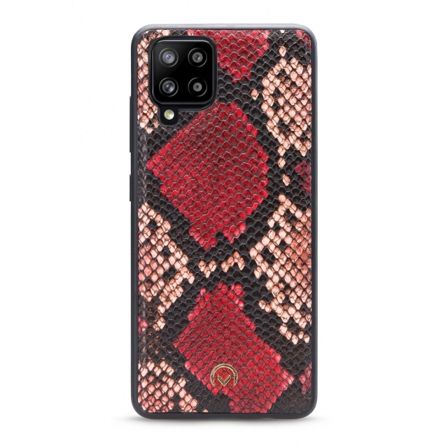 Mobilize Mobilize 2in1 Gelly Velvet Clutch Samsung Galaxy A42 5G - Red Snake