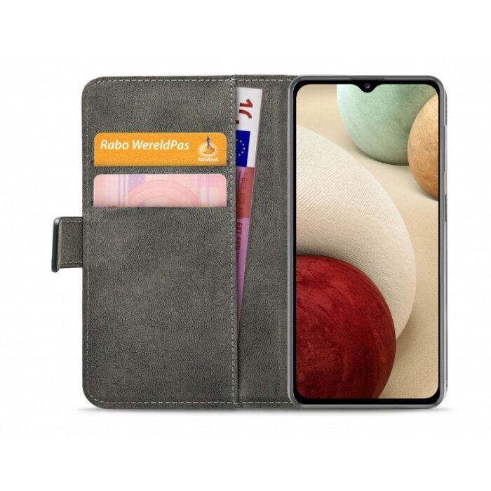 Mobilize Mobilize Classic Gelly Wallet Book Case Samsung Galaxy A12/M12 Black