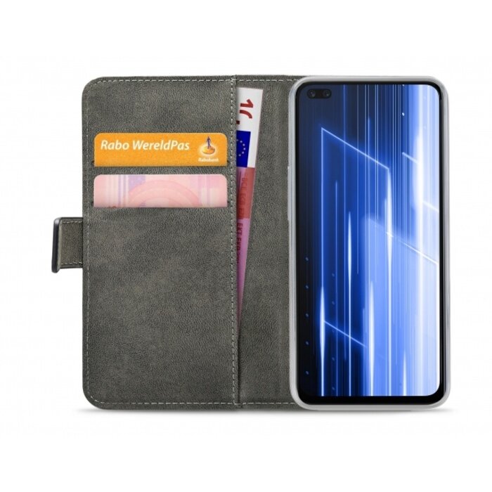 Mobilize Mobilize Classic Gelly Wallet Book Case voor realme X50 5G - Zwart