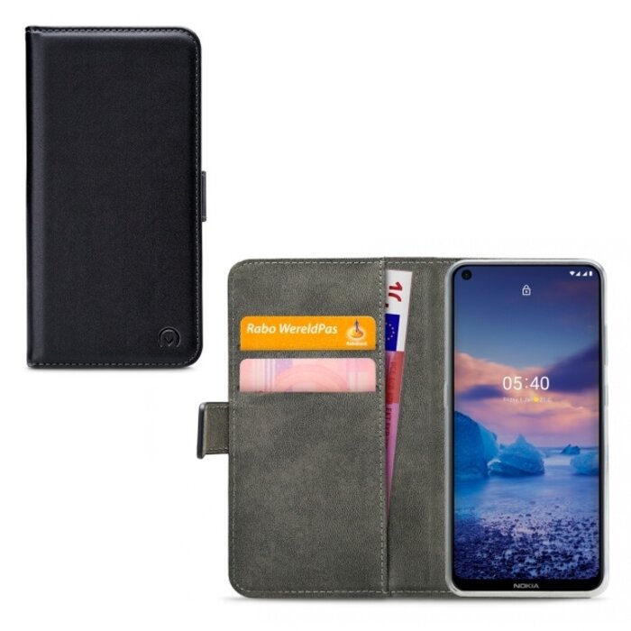 Mobilize Mobilize Classic Gelly Wallet Book Case Nokia 5.4 - Zwart