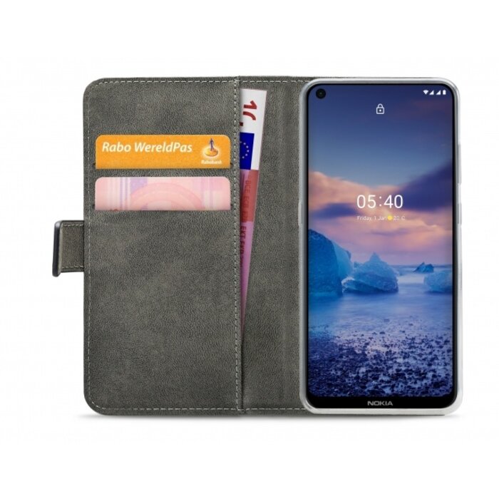 Mobilize Mobilize Classic Gelly Wallet Book Case Nokia 5.4 - Zwart