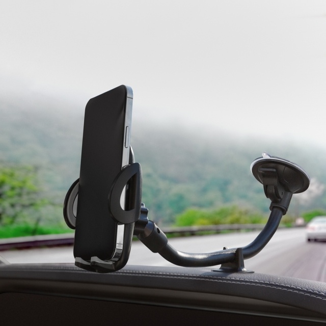 Mobilize Mobilize Universele Zwanenhals Telefoonhouder Auto - Zwart