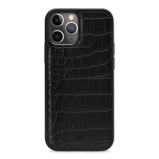 Mobilize Mobilize 2in1 Elegant Magnet Clutch iPhone 11 Pro Black Croco