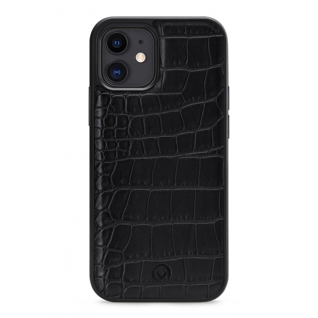 Mobilize Mobilize 2in1 Magnet Clutch Hoesje voor iPhone XR / iPhone 11 - Black Croco