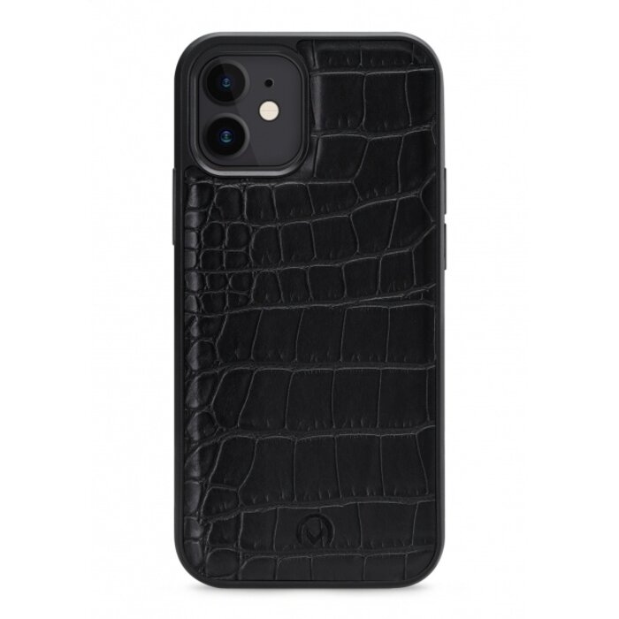 Mobilize Mobilize 2in1 Elegant Magnet Clutch voor Apple iPhone 12 Mini - Black Croco