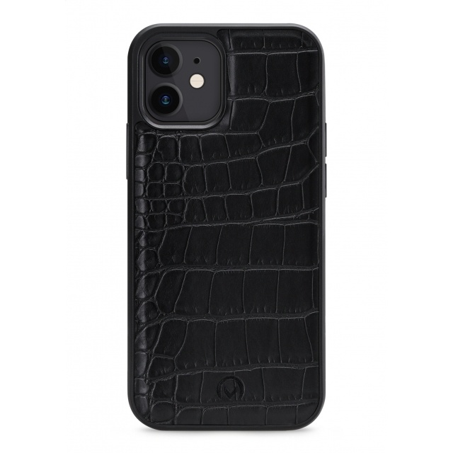 Mobilize Mobilize 2in1 Elegant Magnet Clutch voor Apple iPhone 12 Mini - Black Croco