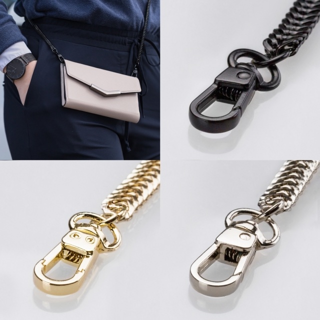 Mobilize Mobilize 2in1 Elegant Magnet Clutch iPhone 12 Mini - Beige Snake