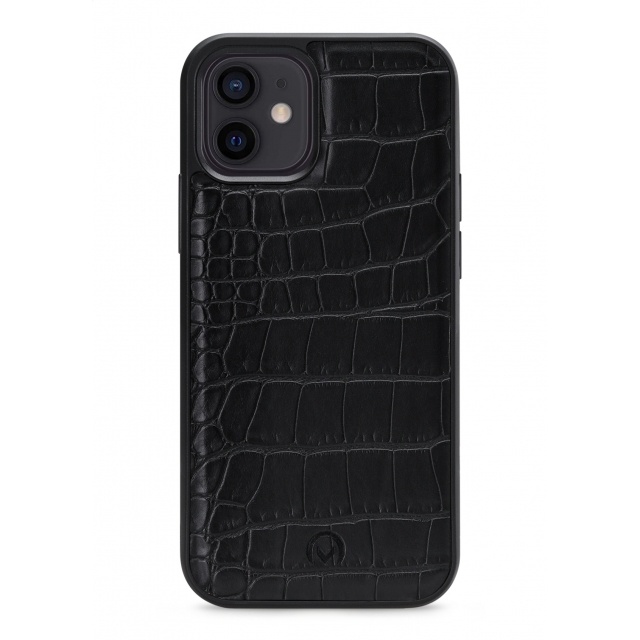 Mobilize Mobilize 2in1 Elegant Magnet Clutch Apple iPhone 12/12 Pro - Black Croco